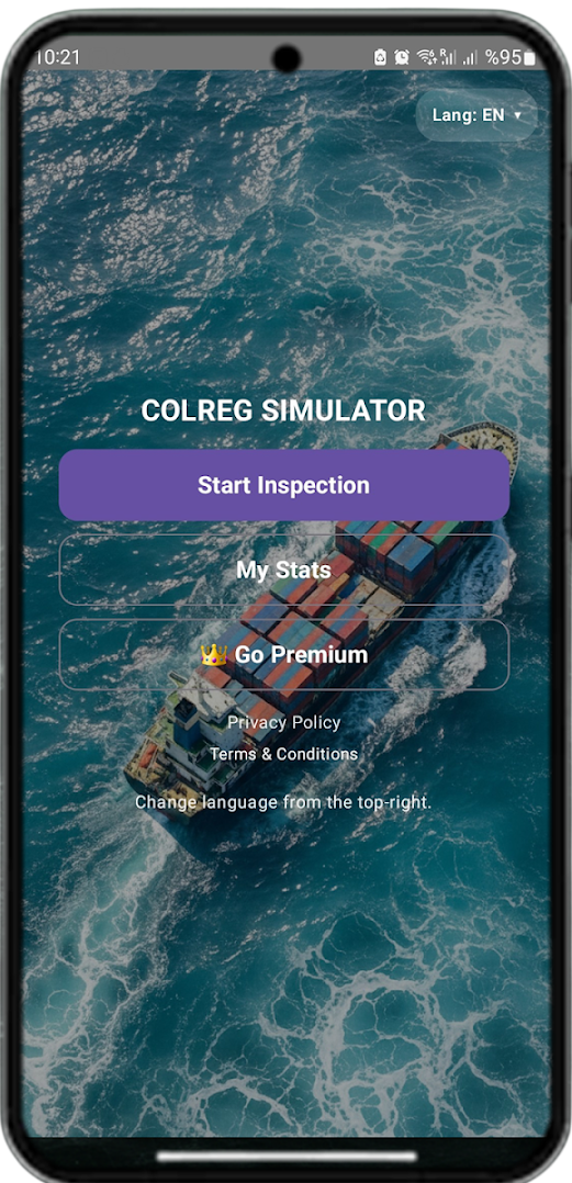 COLREG Simulator – screenshot 1