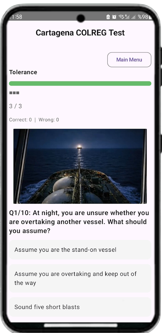 COLREG Simulator – screenshot 3